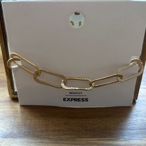 Express Gold Chain Bracelet